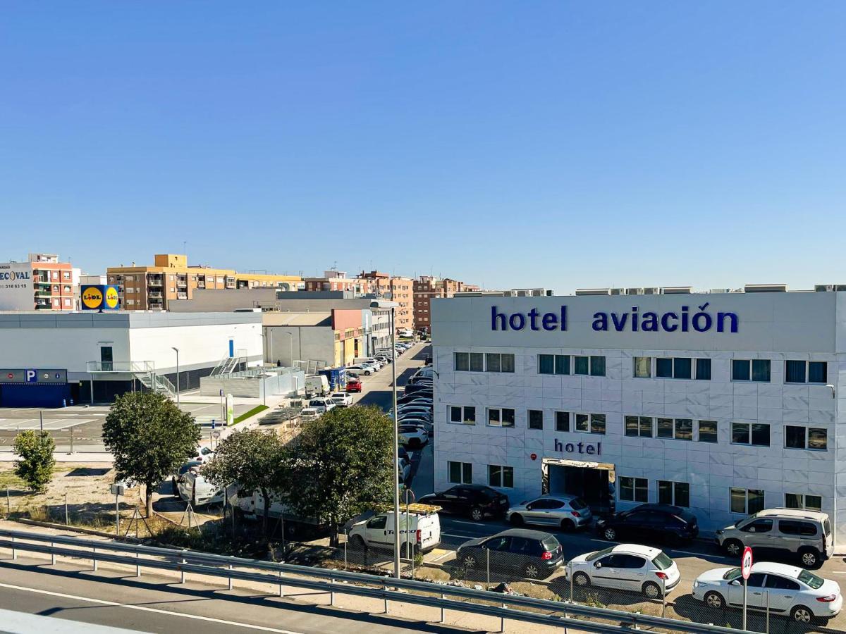 Hotel Aviacion Manises Exterior foto